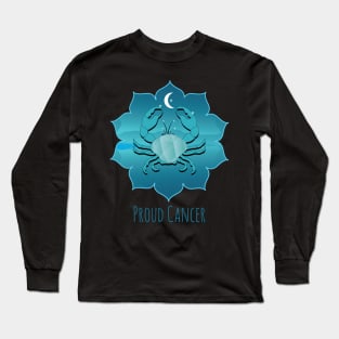 Proud Cancer sign Long Sleeve T-Shirt